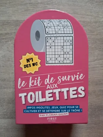 Le kit de survie aux toilettes