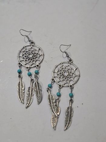 Boucle d'oreilles attrape rêve