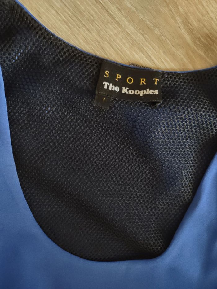 Débardeur 2 en 1 avec résille The kooples sport - photo numéro 2