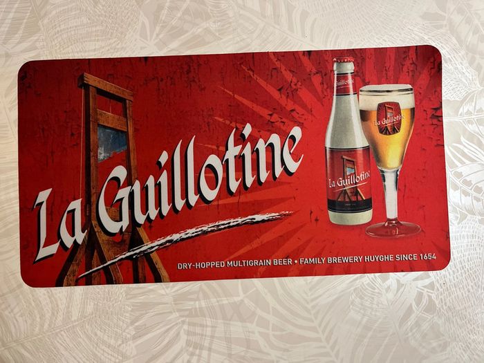 Tapis bar guillotone