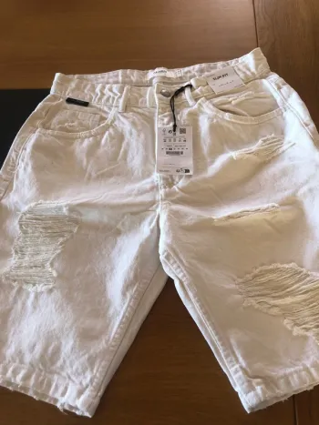 Short blanc homme neuf