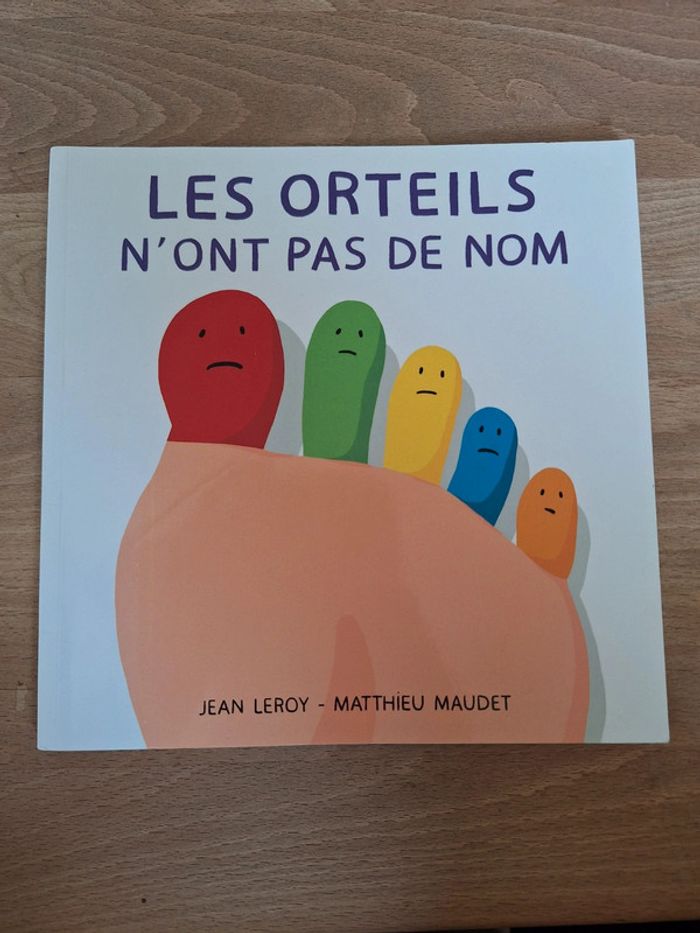 Les orteils n'ont pas de nom livre