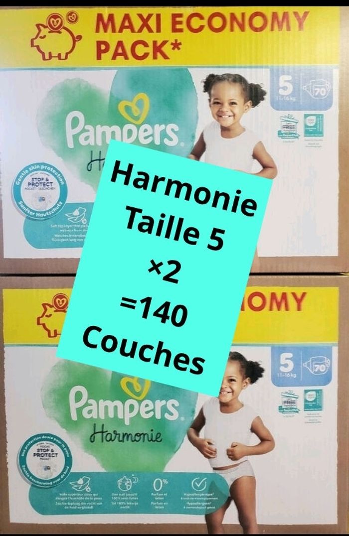 Pampers taille 5 harmonie