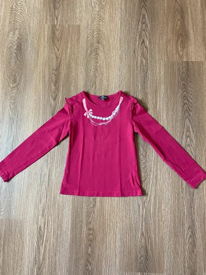 Tee shirt à ML Floriane 8 ans - photo numéro 2