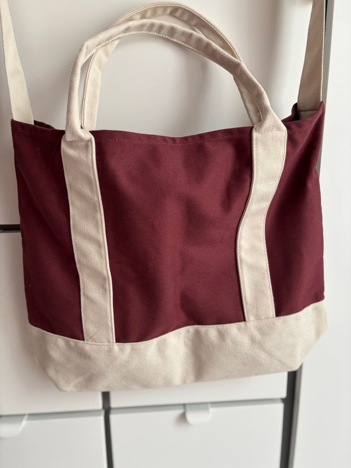 Sac bordeaux Octobre Éditions - photo numéro 3