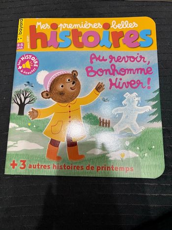Livre « mes premières histoires »