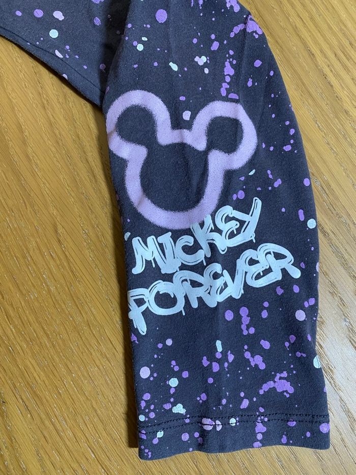 Disney Legging mauve Mickey Taille 7/8 ans - photo numéro 2
