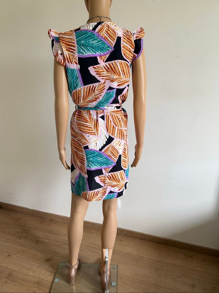 Robe imprimée neuve sans manches Ikoone & Bianka taille S/M - photo numéro 6