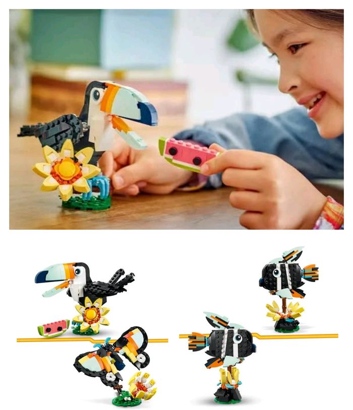 Lego creator le toucan tropical - photo numéro 2