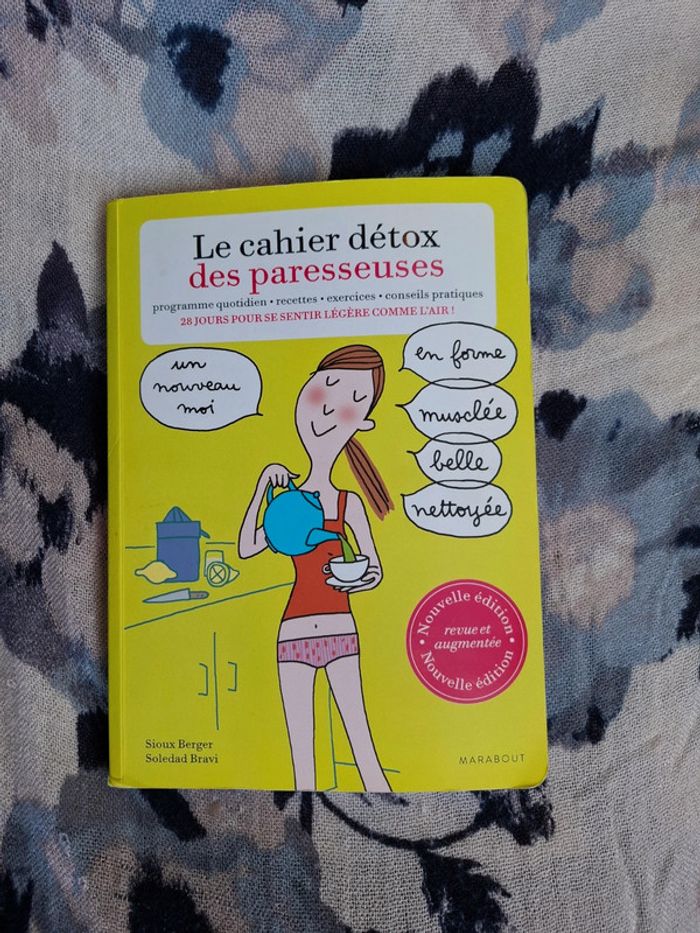 Livre Le cahier détox des paresseuses - photo numéro 2