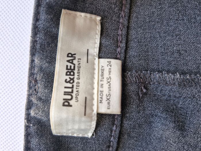 Pantalon XS Pull & Bear Gris chiné - photo numéro 3