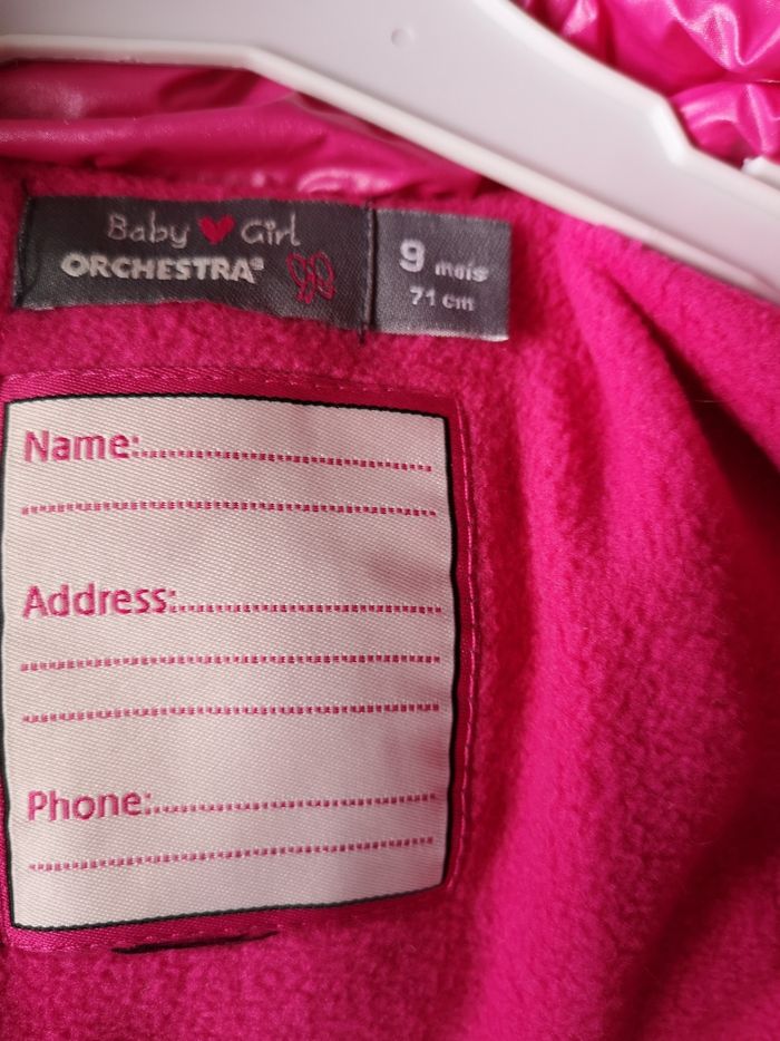 Doudoune orchestra 9 mois - photo numéro 7