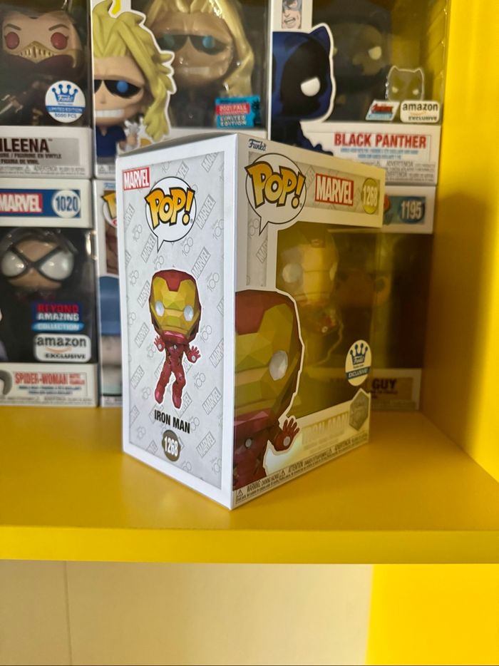 Funko Pop! 1268 - Marvel - Iron Man Disney 100 - Funko Exclusive - photo numéro 5