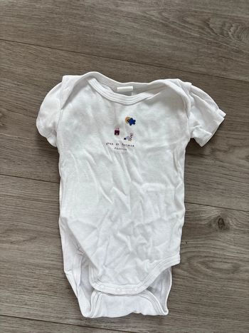 Body 6 mois manches courtes