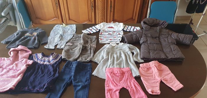 Vêtements d'hiver fille 6 mois - photo numéro 3