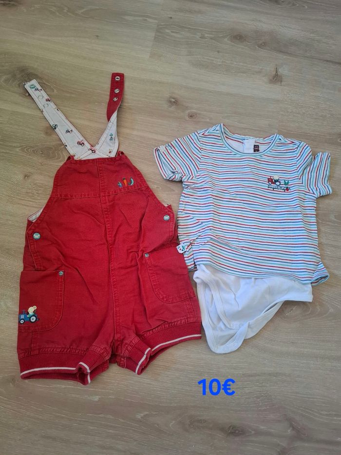 Ensemble Sergent Major 24mois
