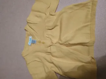 Gilet long jaune 6 mois