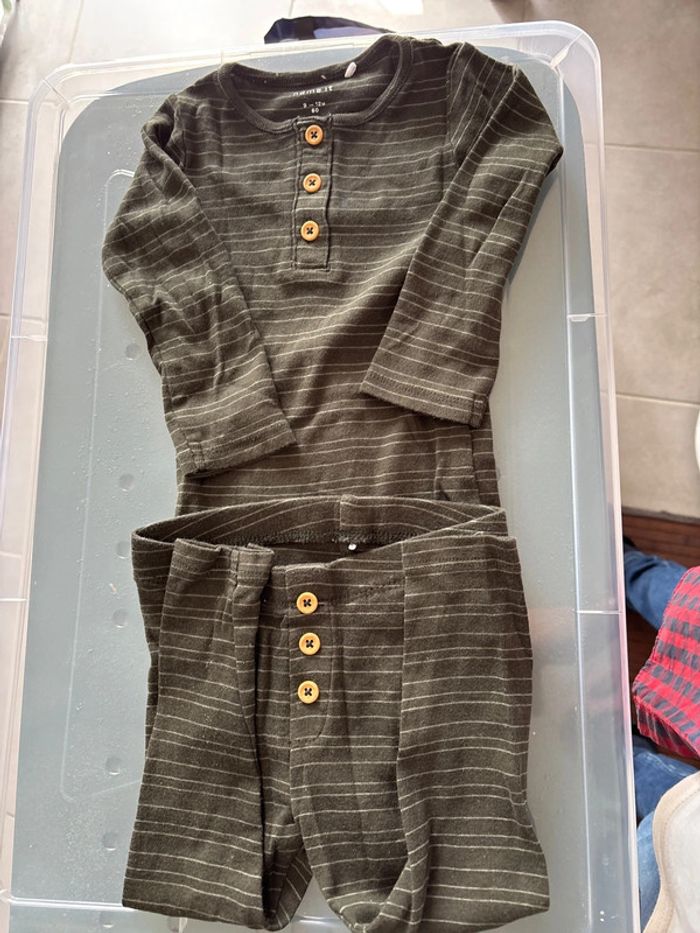 Ensemble body + pantalon