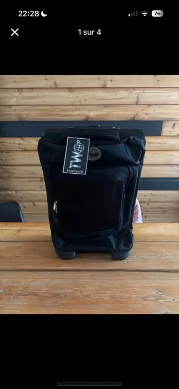Valise à Roulette TravelWorld neuf avec étiquette