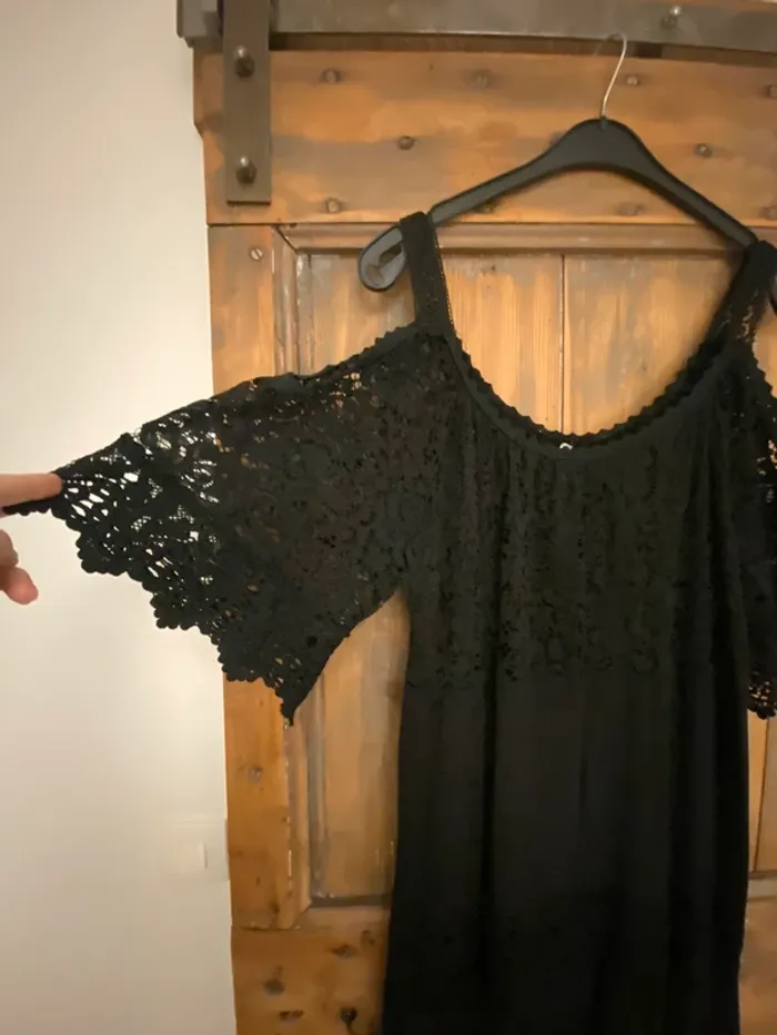 Très belle robe longue été en dentelle - photo numéro 3