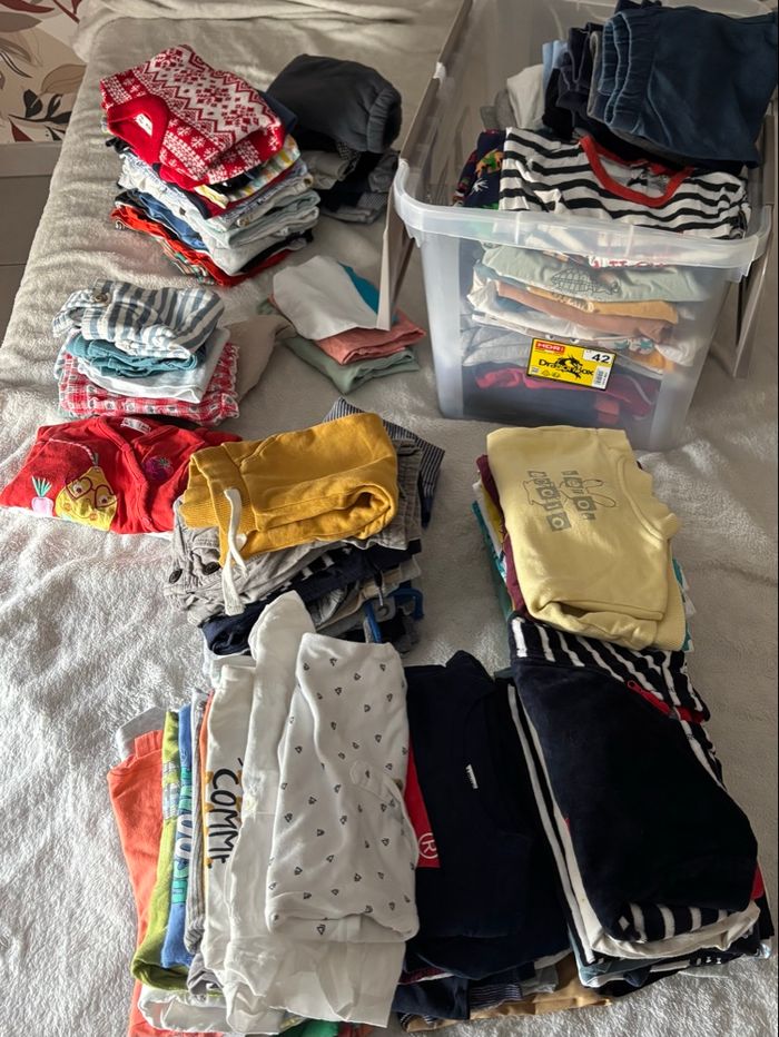 lot bébé garçon 0-12 mois