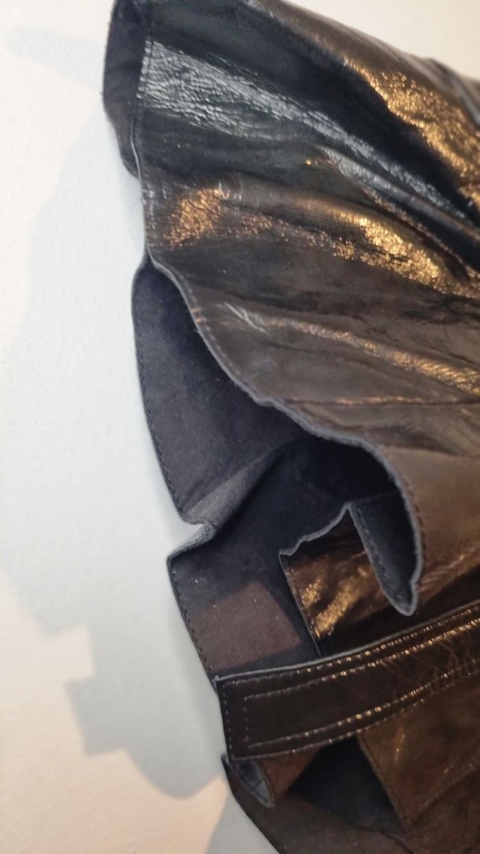 Jupe en cuir Maje - photo numéro 4