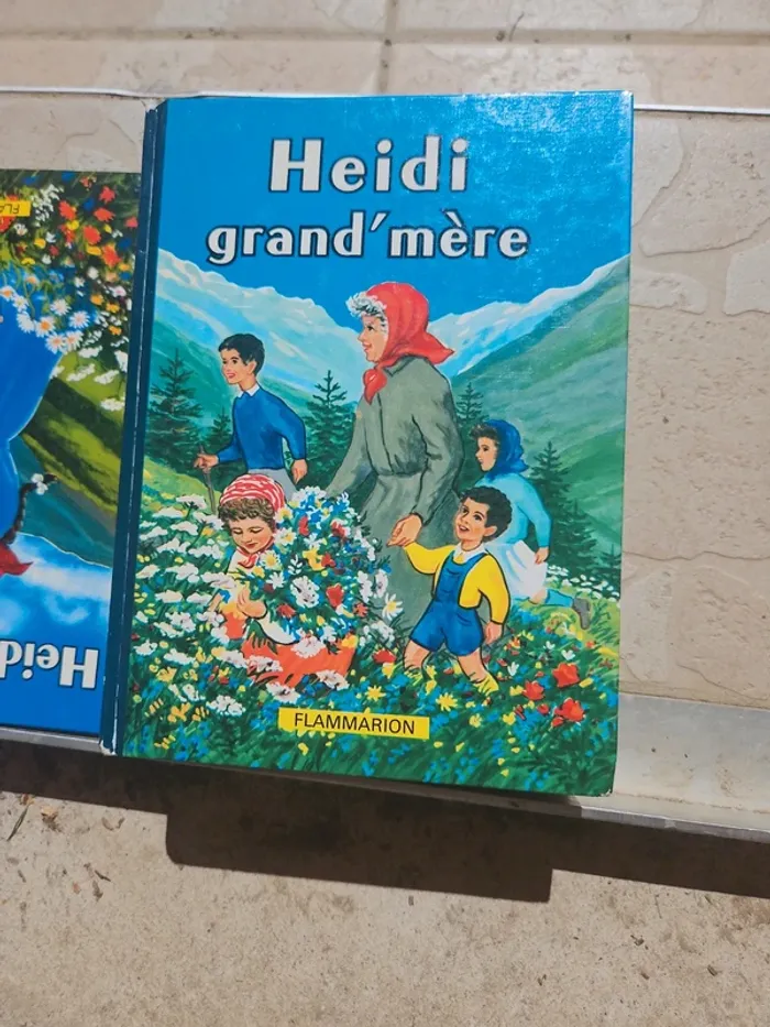 Lot de 5 livres Heidi 1958 - photo numéro 3
