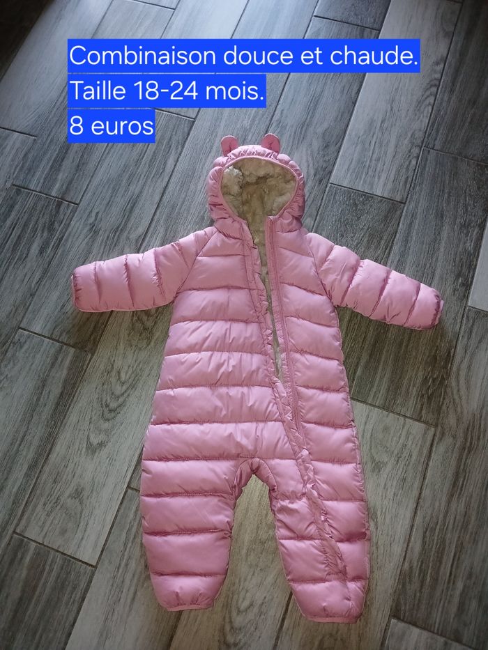 Combinaison douce et chaude