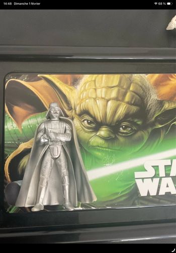 Figurine stars wars dark vador édition limitée hasbro 