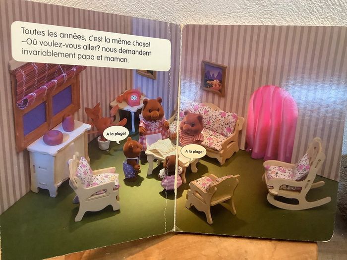 Livre famille Sylvanian à la plage - photo numéro 5