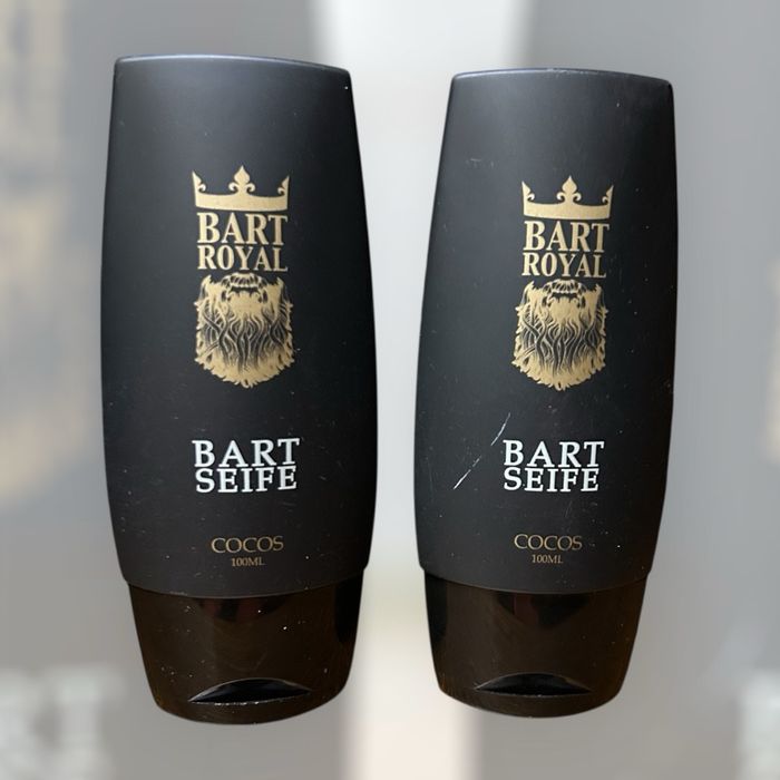 Lot de 2 shampooings pour barbe coco Bart royal