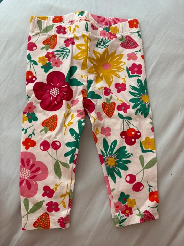 Ensemble  blouse et pantalon DPAM 6 mois - photo numéro 2