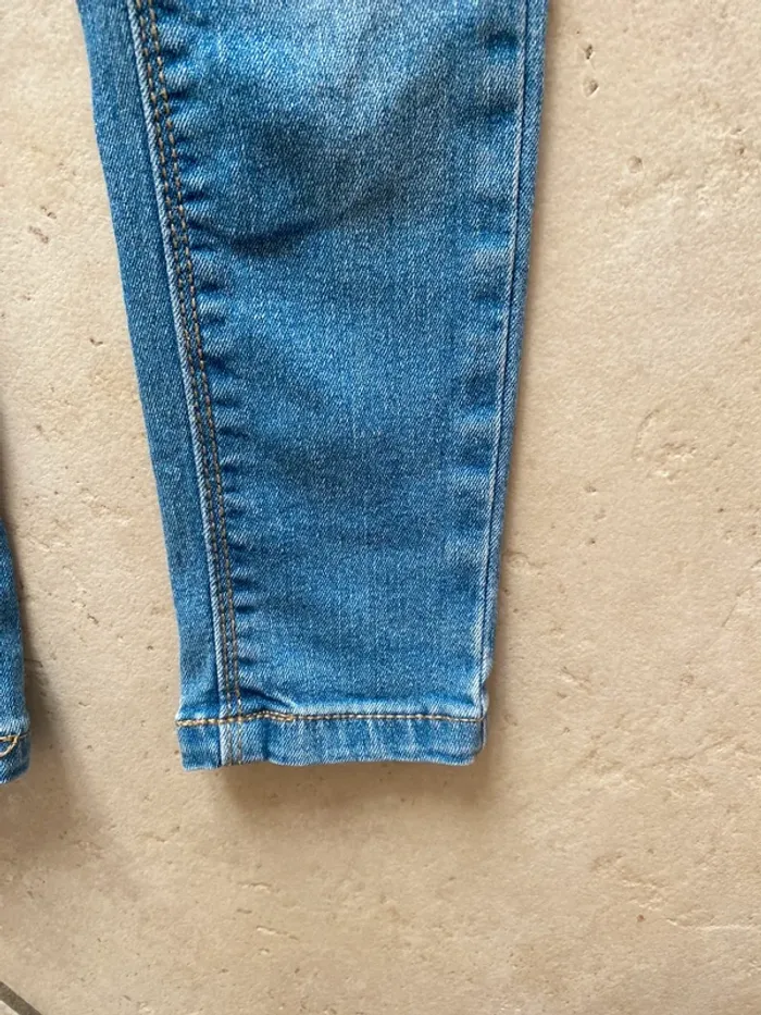 Jegging kiabi bleu - photo numéro 3