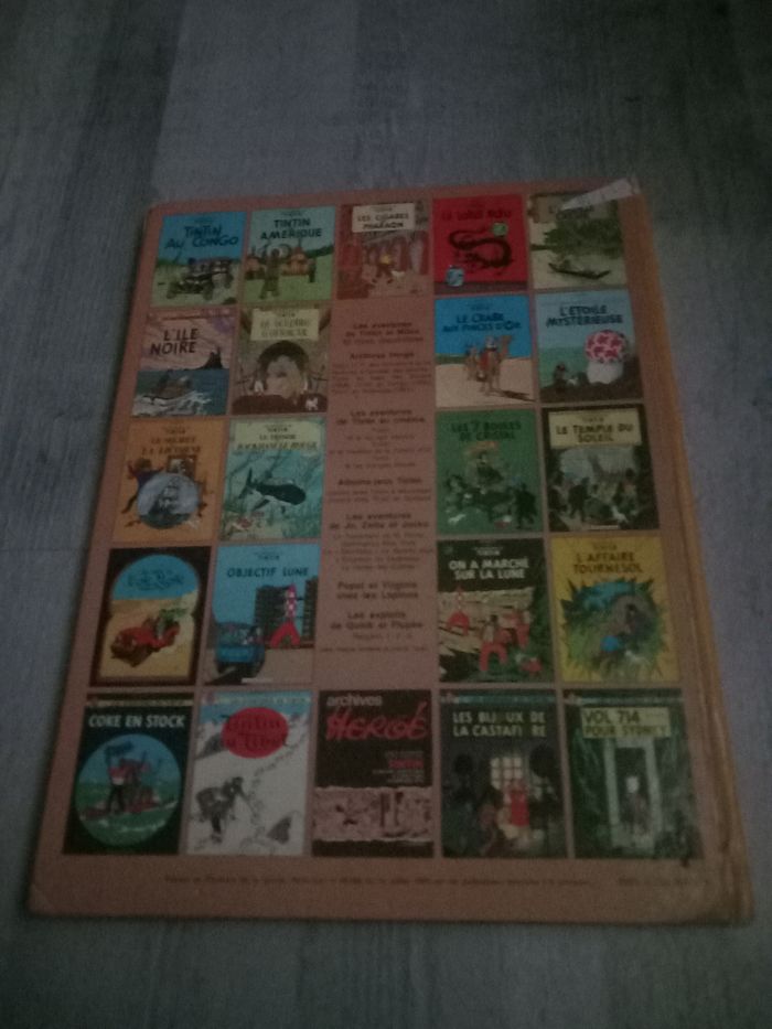 Tintin objectif lune Bd - photo numéro 2