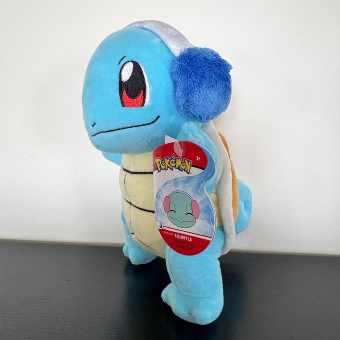 Carapuce Noël Peluche Pokémon Holiday Seasonal Jazwares 20cm Squirtle - photo numéro 3