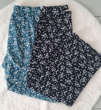 Lot de 2 pantalons d'été camaïeu