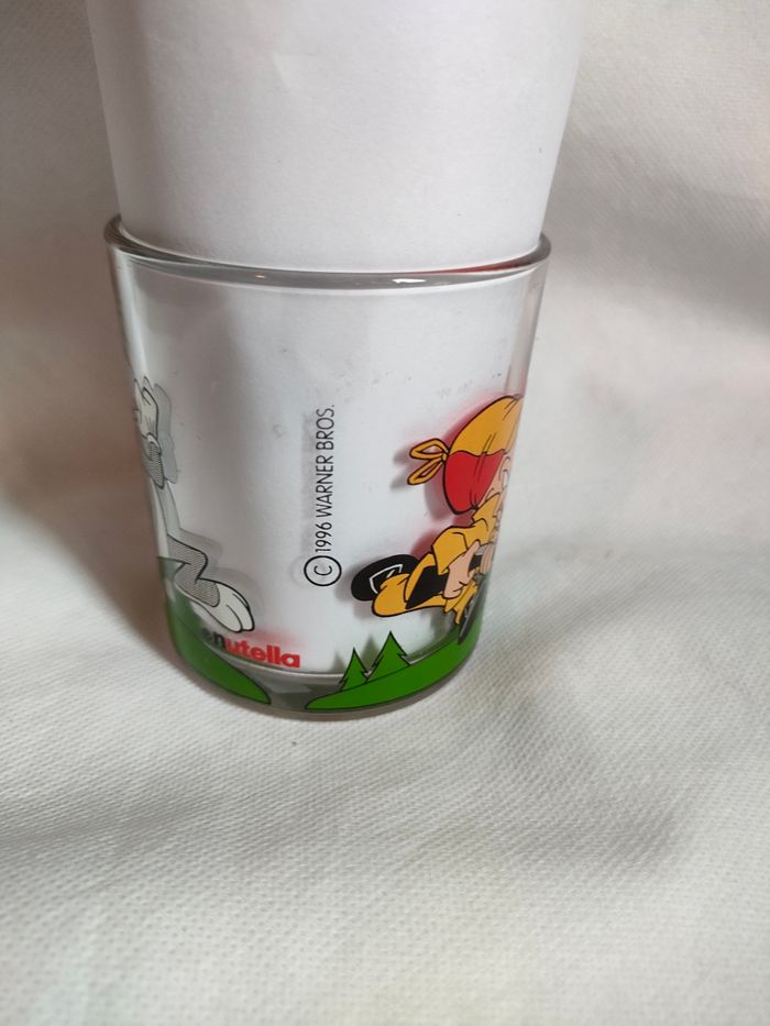 verre Nutella Looney Tunes Warner Bros 1996 - photo numéro 2