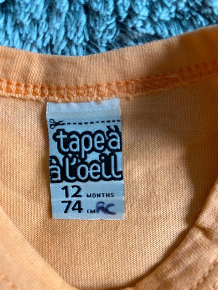 Teeshirt manches longues Tape à l’œil - 12 mois - photo numéro 3