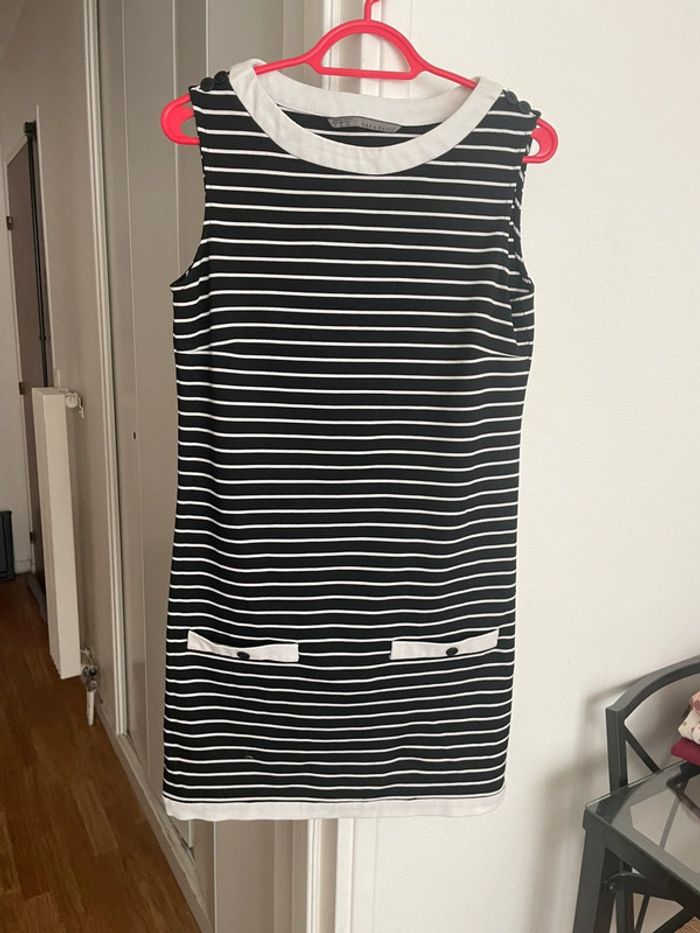 Robe à rayures sixties Zara - photo numéro 5