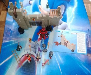 Playmobil 5670 citadelle des chevaliers du dragon avec troll