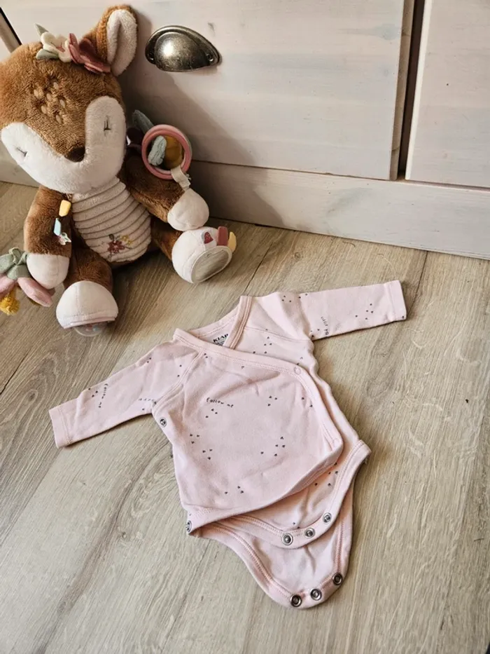 Lot de bodies 1 mois Kiabi - photo numéro 6