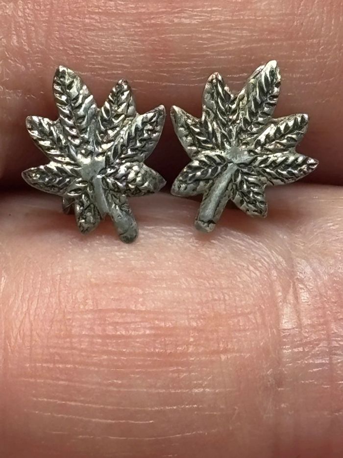 Paire de Boucles d’oreilles en argent