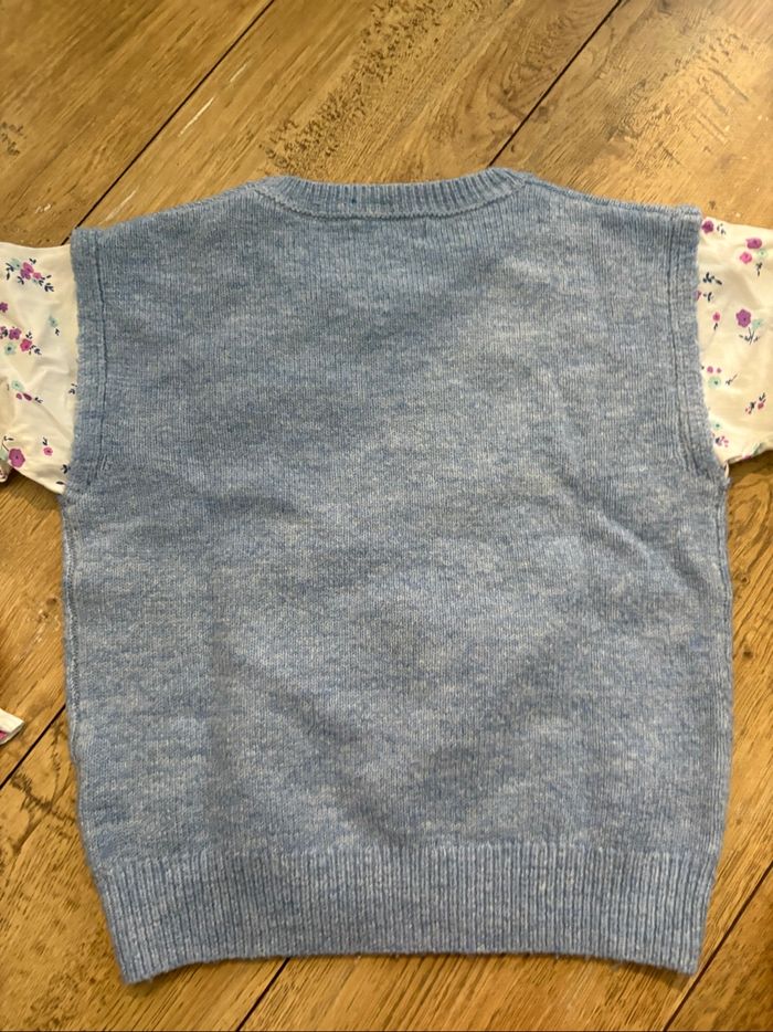 Pull effet 2 en 1 fin 7-8 ans - photo numéro 4