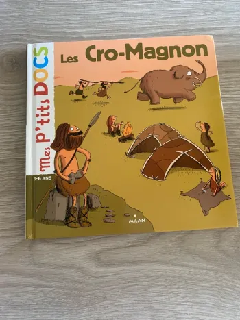 Livre mes ptits docs les cro-magnon