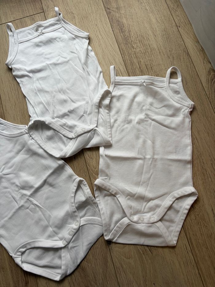 Lot 3 bodys bébé fille H&M - photo numéro 3