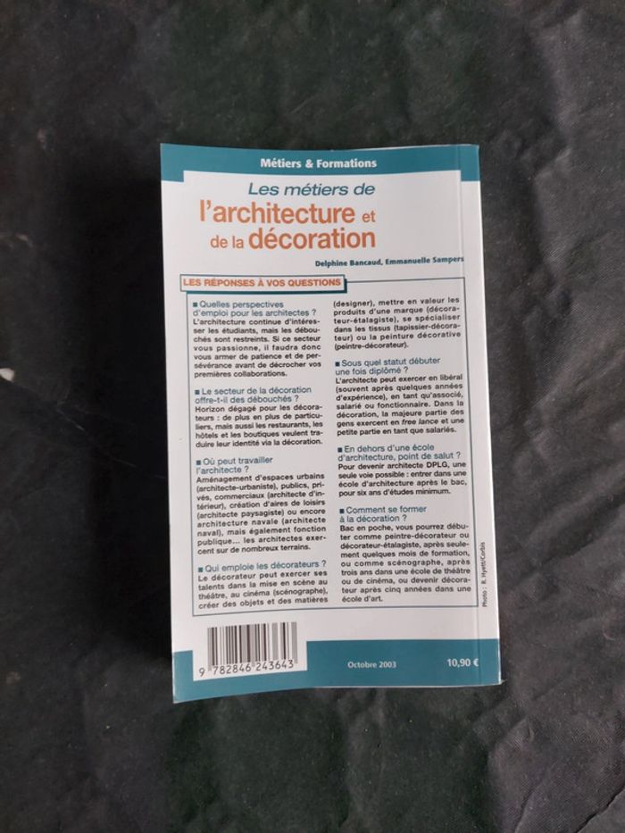 Les métiers de l'architecture et de la décoration - photo numéro 2