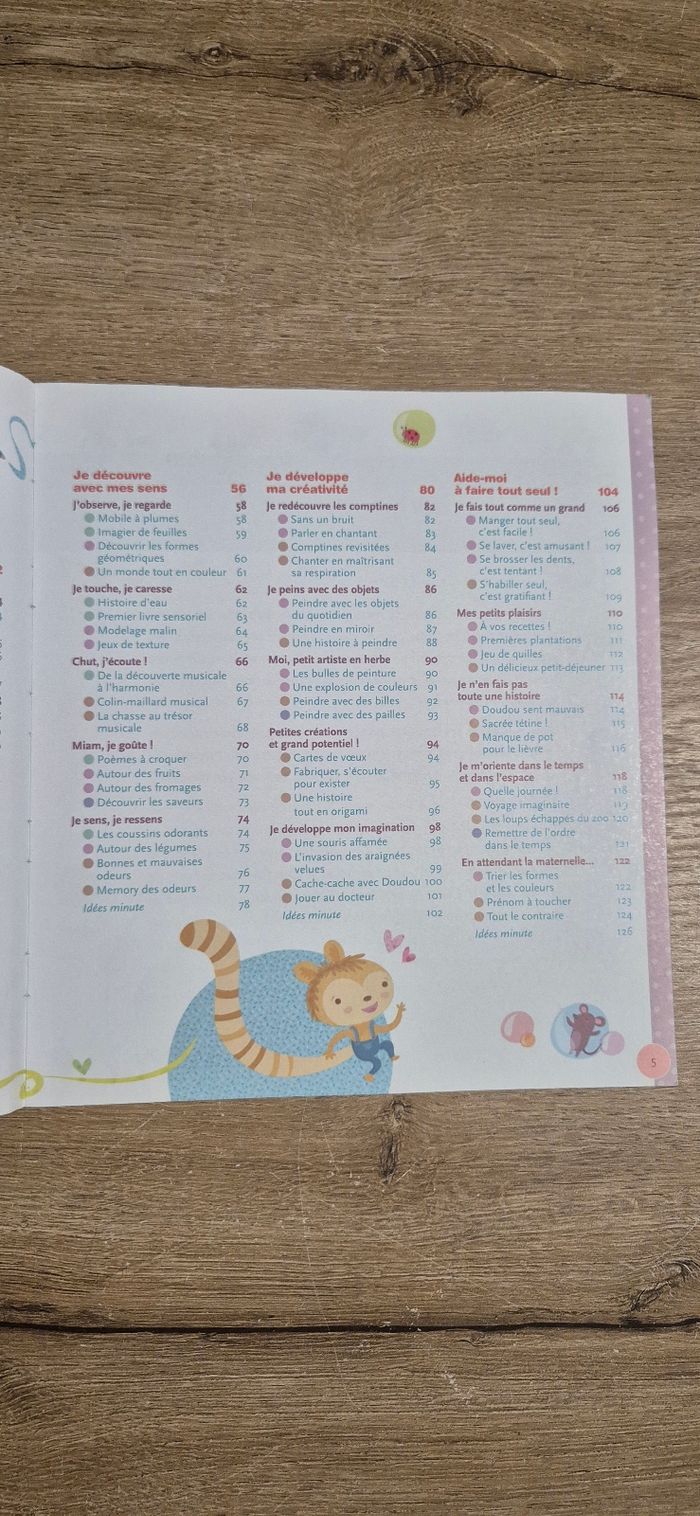 Livre Les activités d'éveil des tout-petits - photo numéro 3