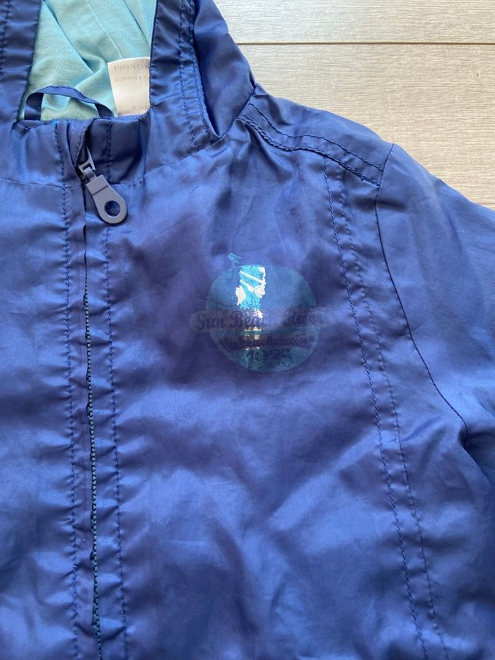 Imperméable bleu - photo numéro 4