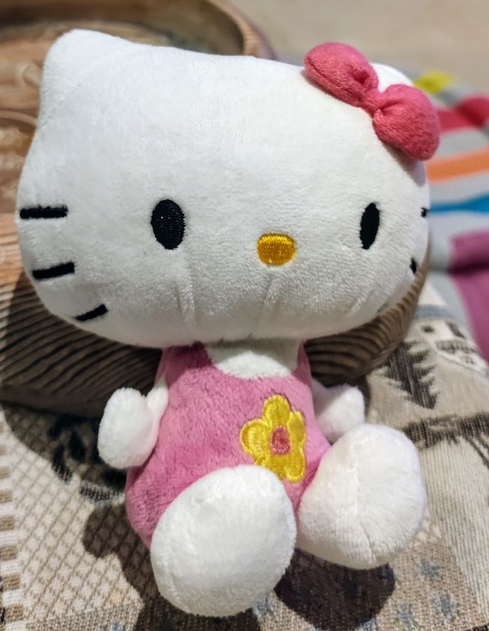Peluche 🧸 Hello 🌼 Kitty 💞🌈 - photo numéro 2