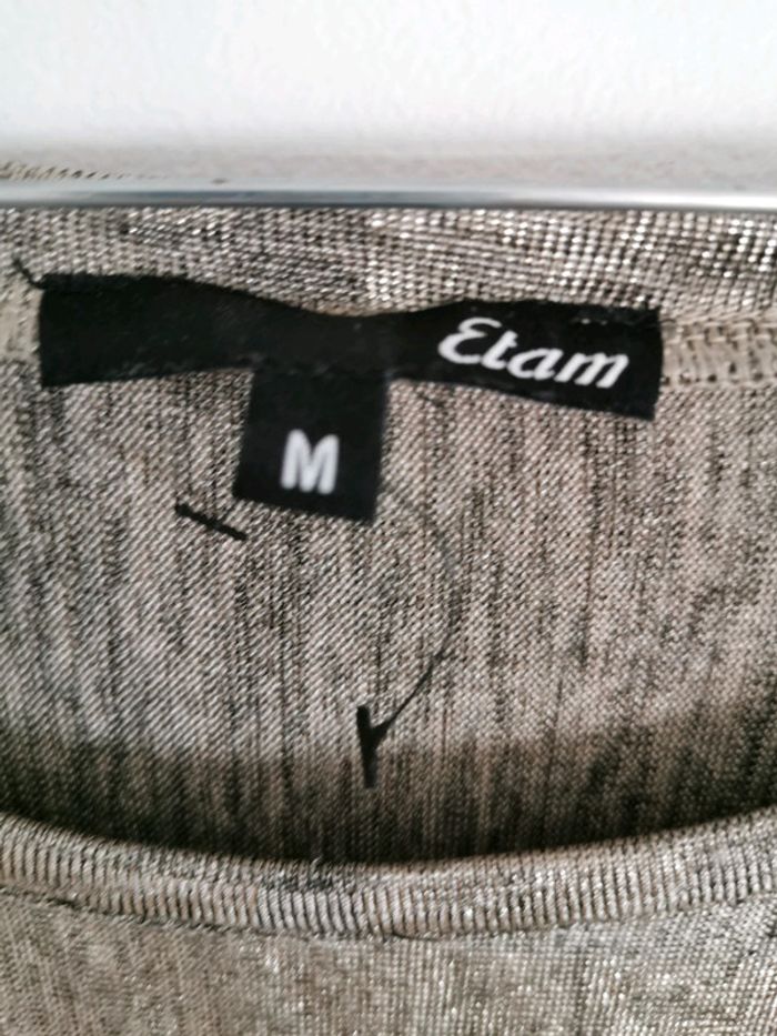 Tee shirt doré - photo numéro 3